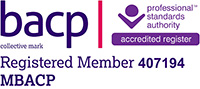 the logo for the BACP - showing KOA Counselling's membership